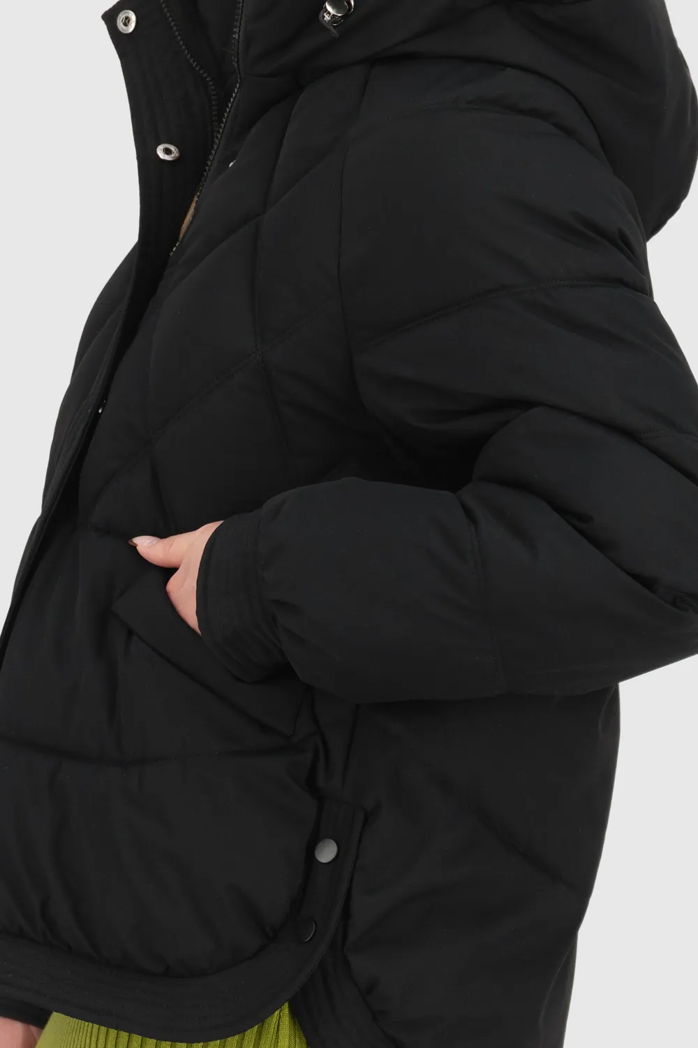 Alife & Kickin HedwigAK A Winterjacke schwarz Stepp