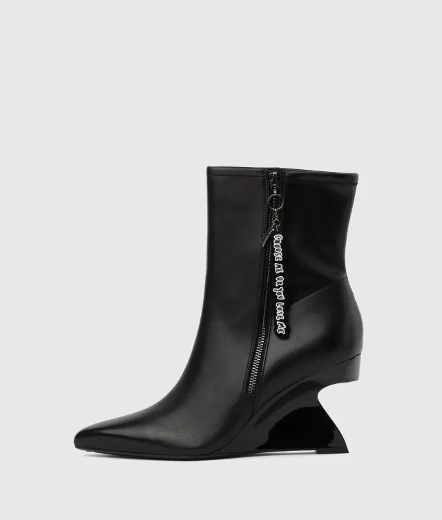 Karl Lagerfeld Waverly Boots Midi Reissverschluss Keil