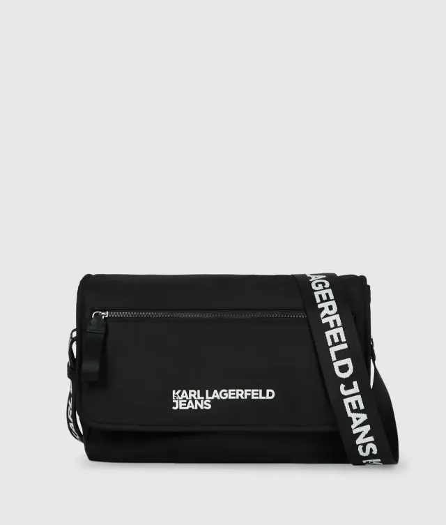 Karl Lagerfeld KL Jeans Messenger Umhängetasche Nylon