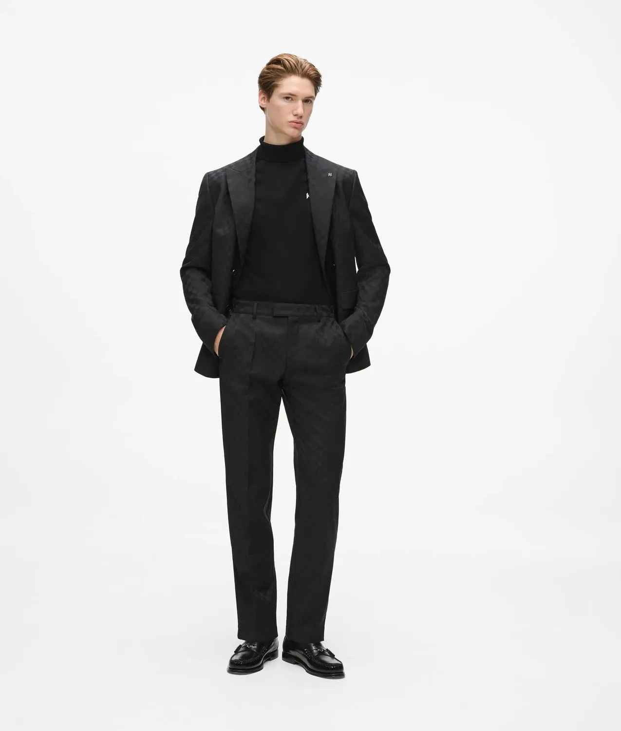 Karl Lagerfeld Checked Blazer doppelreihig kariert