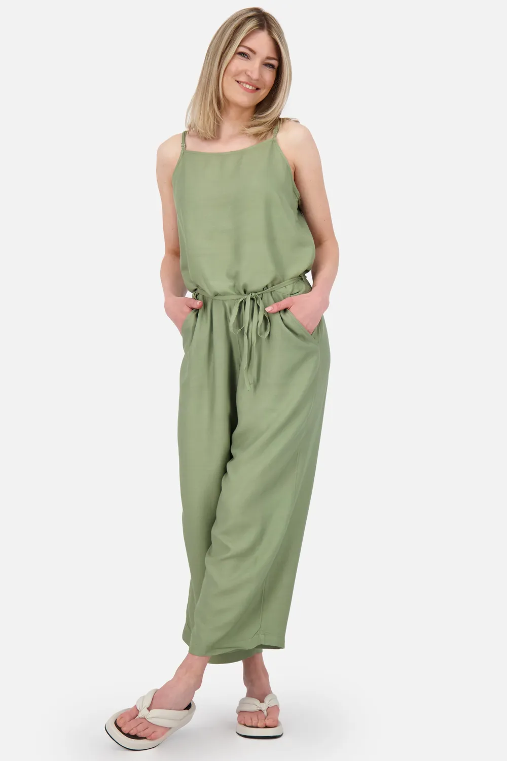 Alife & Kickin BritneyAK A Jumpsuit Grün Jersey