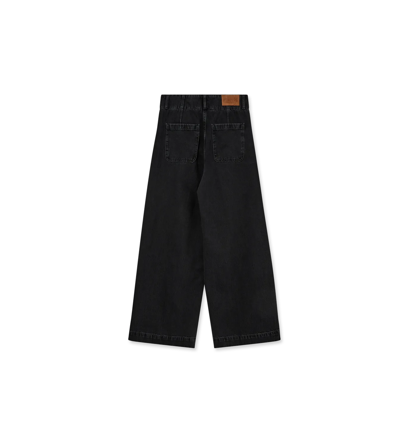Mos Mosh MMHNoble Drapy Pant Schwarz Ankle