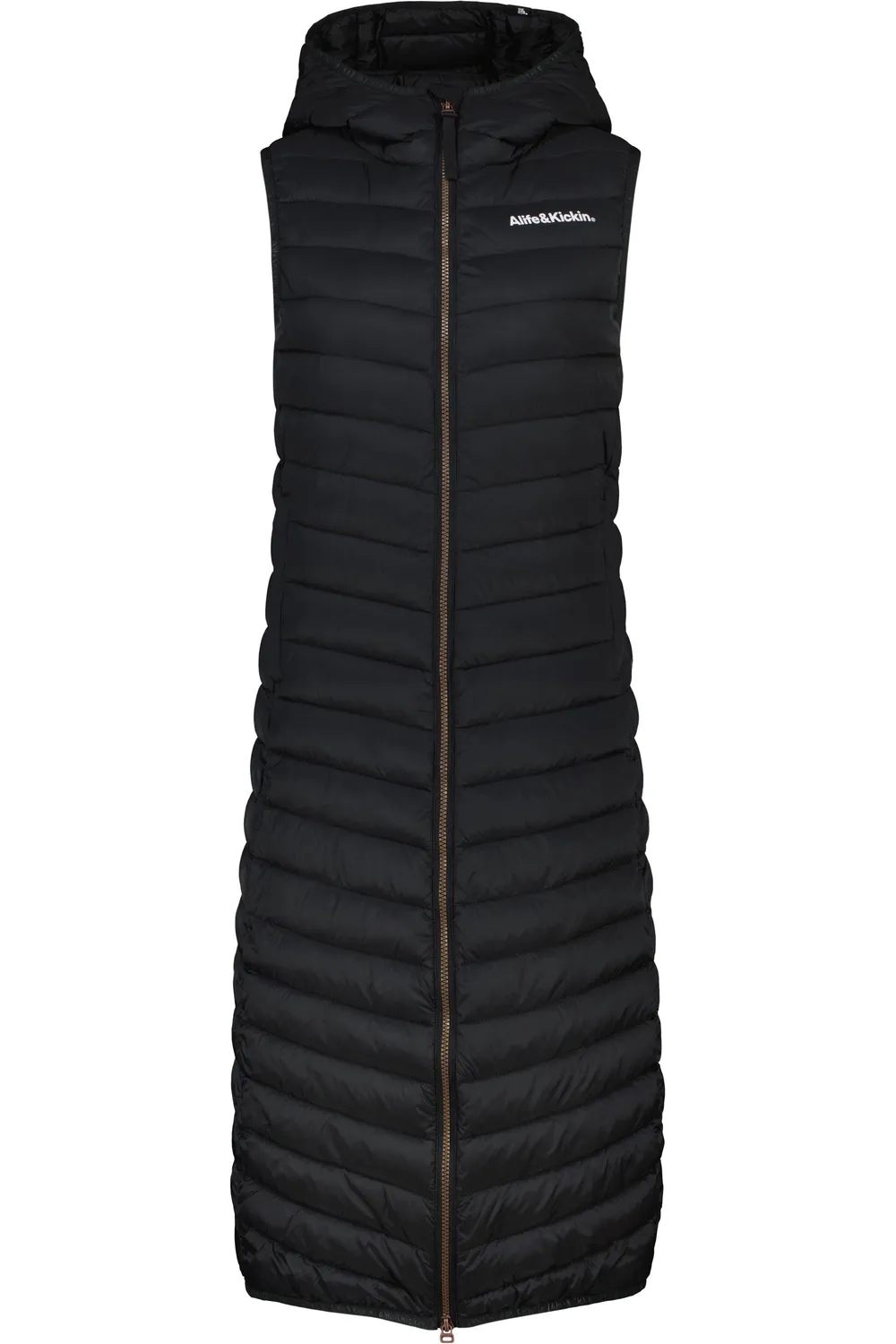 Alife & Kickin JurinaAK A Weste Schwarz Damen Lang