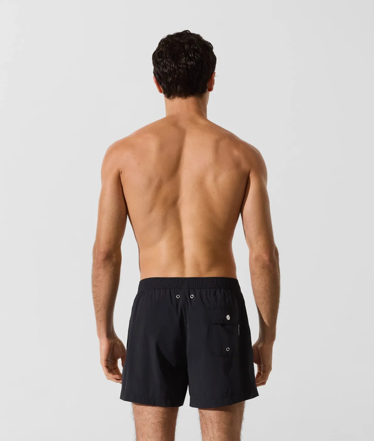 Karl Lagerfeld Logo Short Boardshorts Badeshorts Stretch