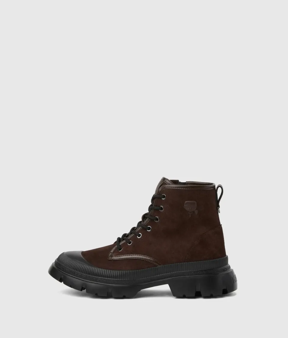 Karl Lagerfeld Ikon NFT Trekka Boots Leder robust