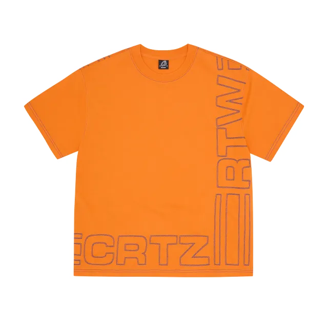 Corteiz Outline Heavyweight Tee T-Shirt Orange
