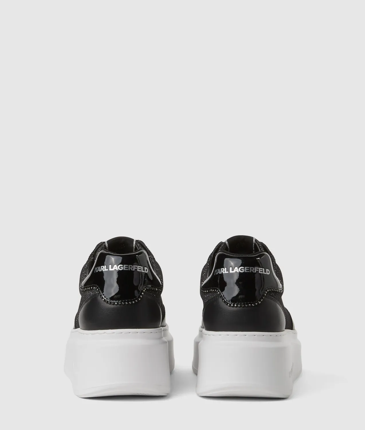 Karl Lagerfeld Anakapri Sneaker Glitzer Keilsohle