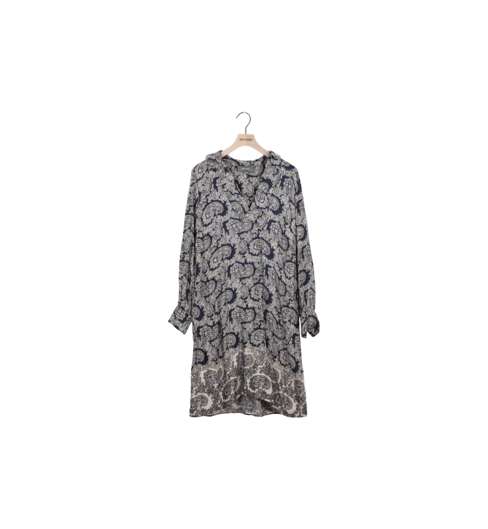 Mos Mosh MMShane Invert Kleid Salute Navy XS Paisley