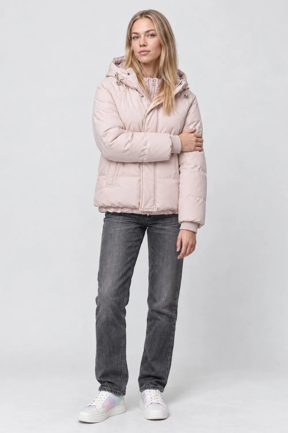 Alife & Kickin RoxaneAK A Pufferjacke Braun Winter