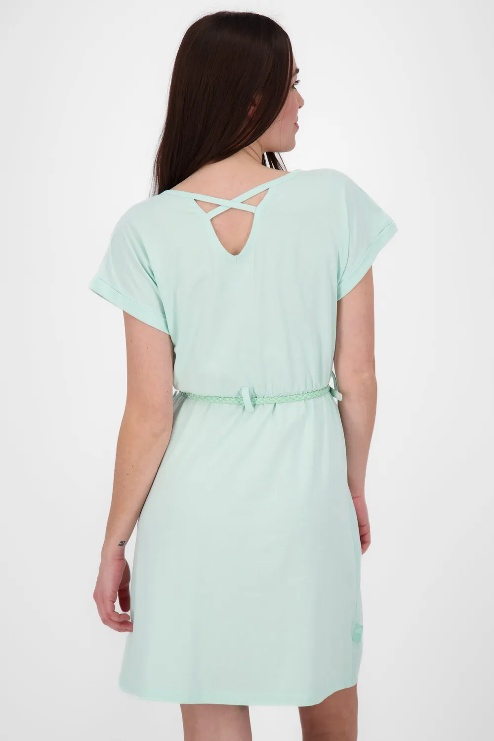 Alife & Kickin NoraAK Freizeitkleid Hellgrün kurz