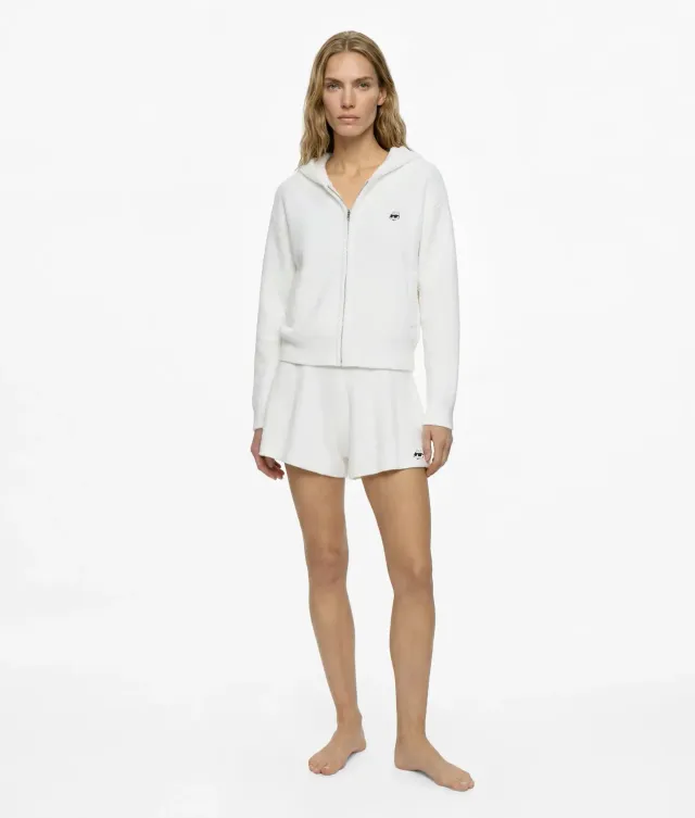 Karl Lagerfeld Ikon Choupette Fluffy Loungewear Shorts Plüsch