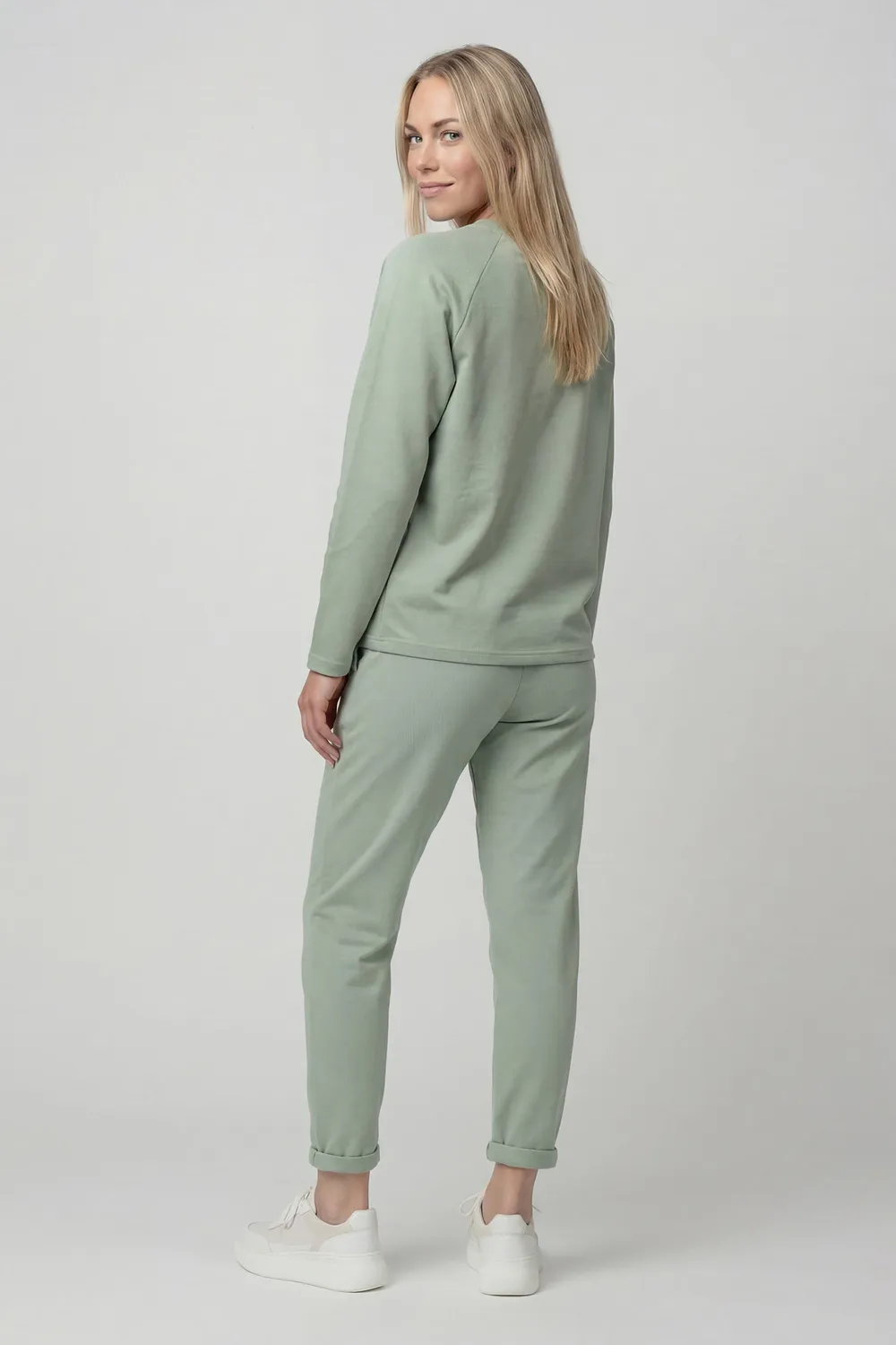 Alife & Kickin MarciaAK A Sweatsuit Hellgrün Damen Set