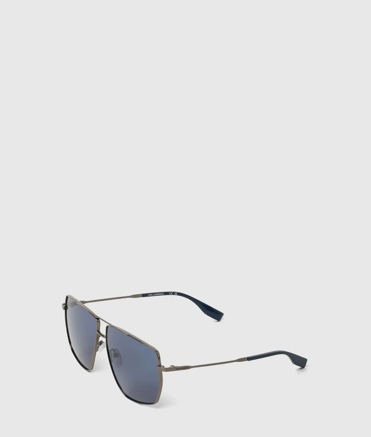 Karl Lagerfeld Logo Rectangular Sonnenbrille One Size dunkel