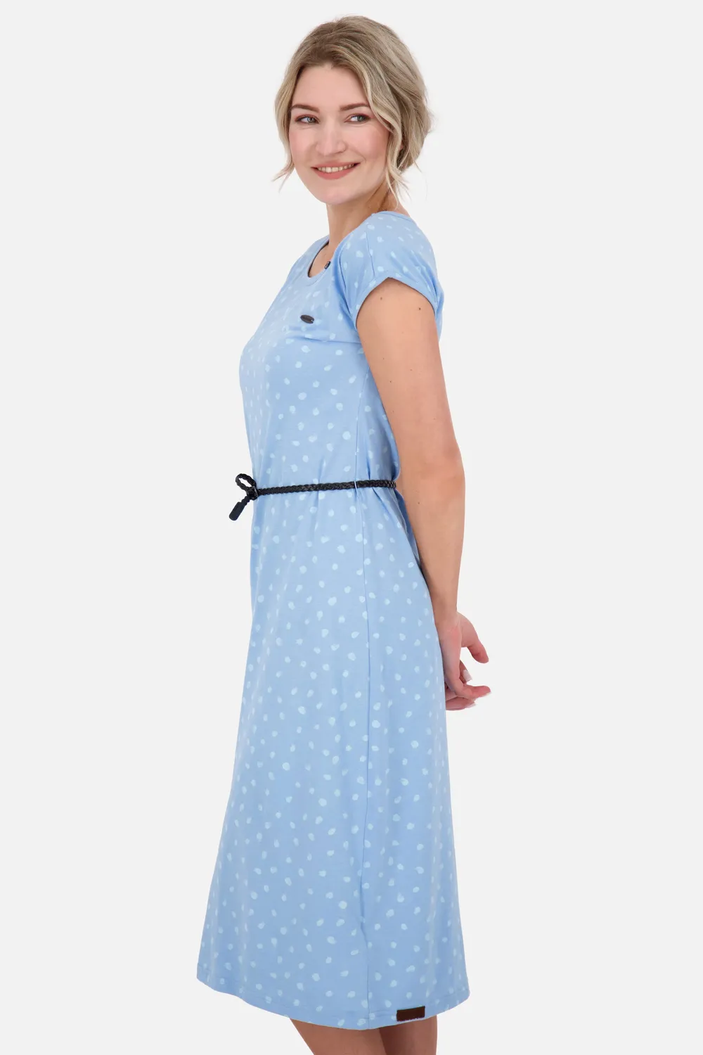 Alife & Kickin MelliAK B Kleid Hellblau Jersey Sommerkleid
