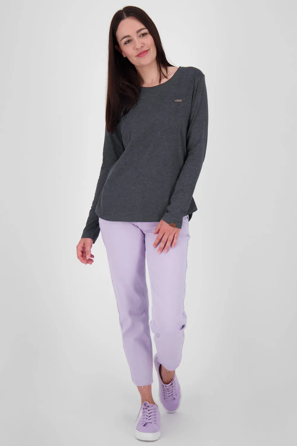 Alife & Kickin LeaAK A Longsleeve Schwarz Damen