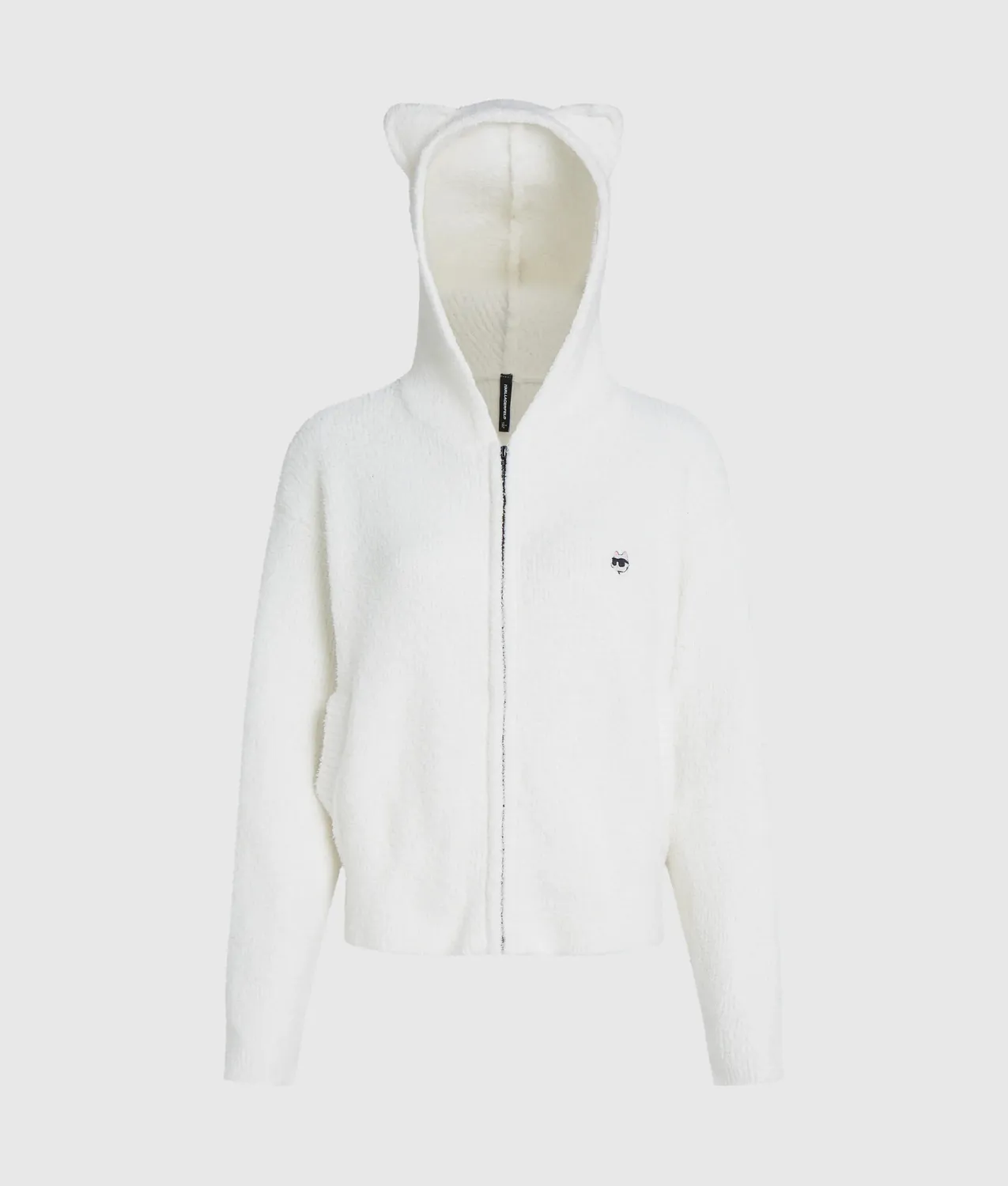 Karl Lagerfeld Ikon Choupette Damen Hoodie Flauschig