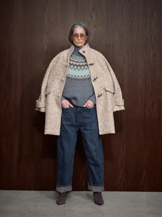 Mos Mosh MMIsaline Orla Mantel Oversize Duffel Wollmix