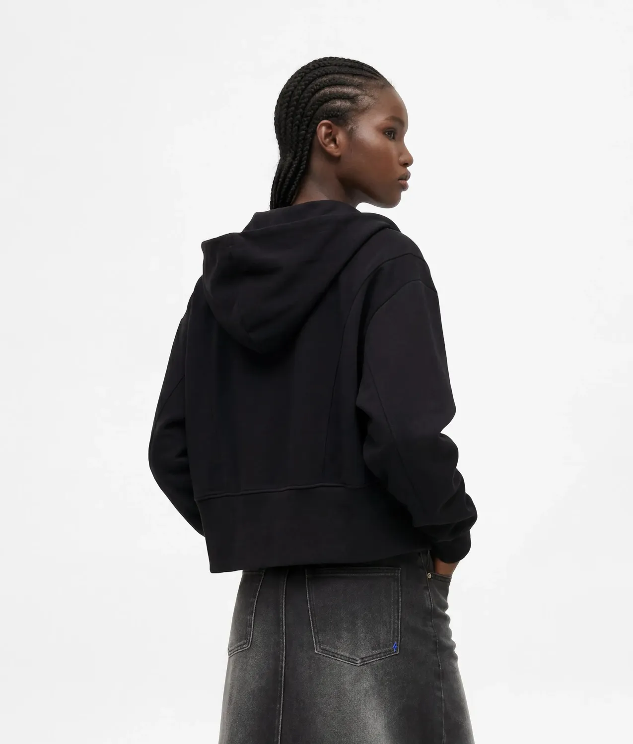 Karl Lagerfeld KL Jeans Milano Zip Hoodie mit Logo