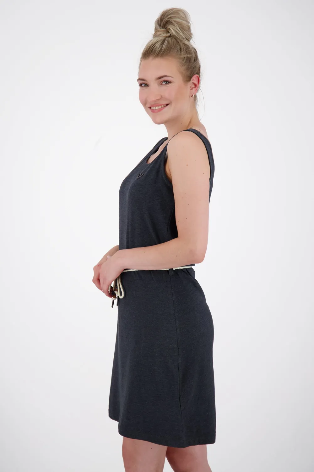 Alife & Kickin JenniferAK A Kleid Schwarz Damen Kurz