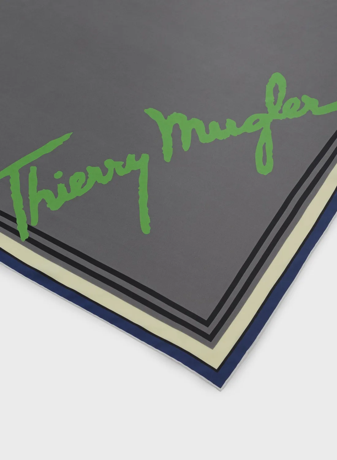 Mugler Signature Seidenschal 90x90cm Print