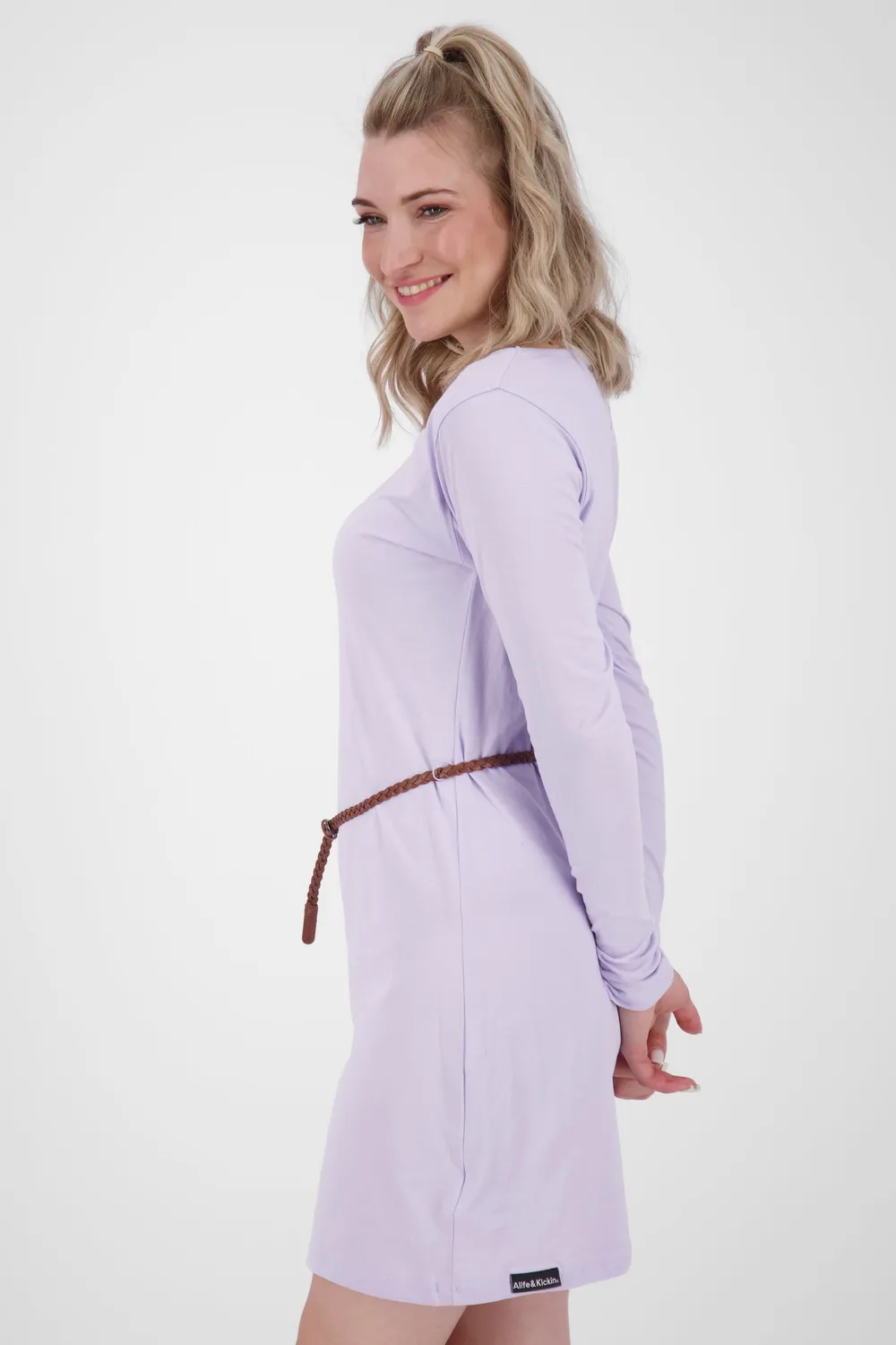 Alife & Kickin EllinAK A Langarmkleid Violett