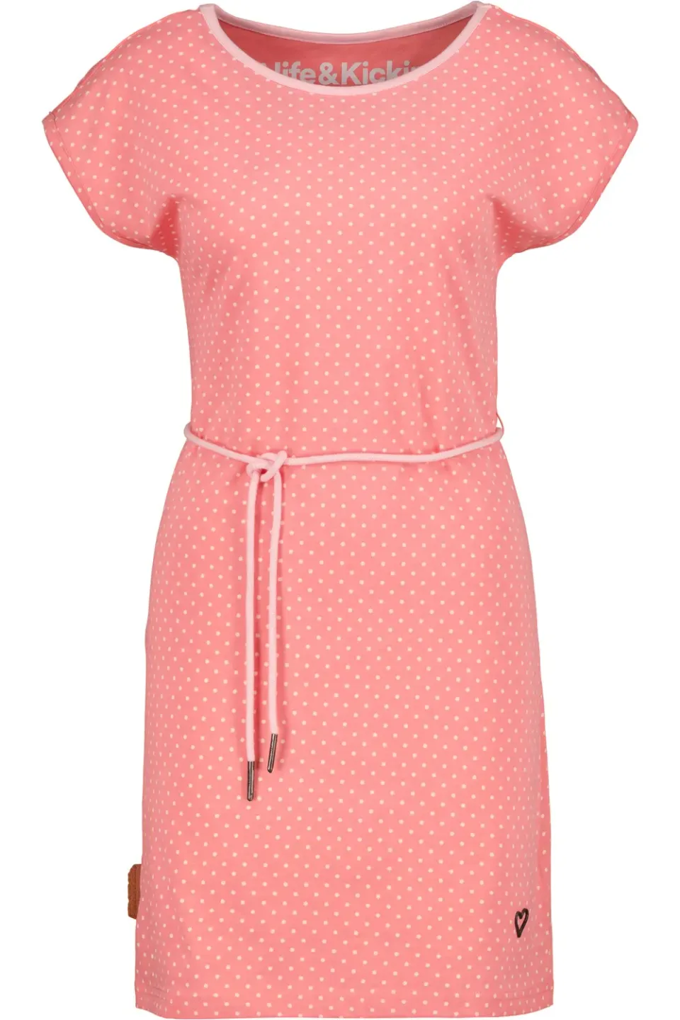 Alife & Kickin EllenAK B Kleid Orange Jersey kurz