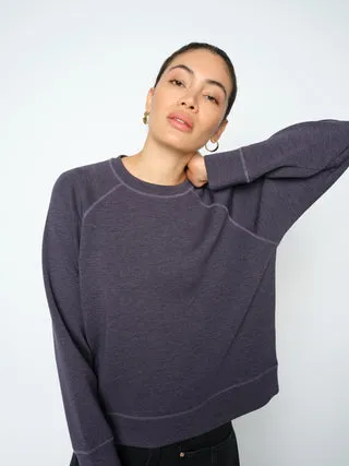 Mos Mosh MMAbello Mélange Sweatshirt Rundhals uni