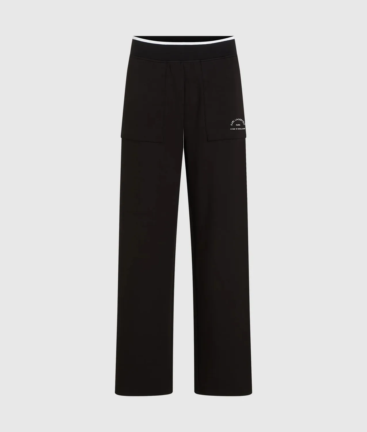Karl Lagerfeld Rue St-Guillaume Patch Pocket Sweatpants