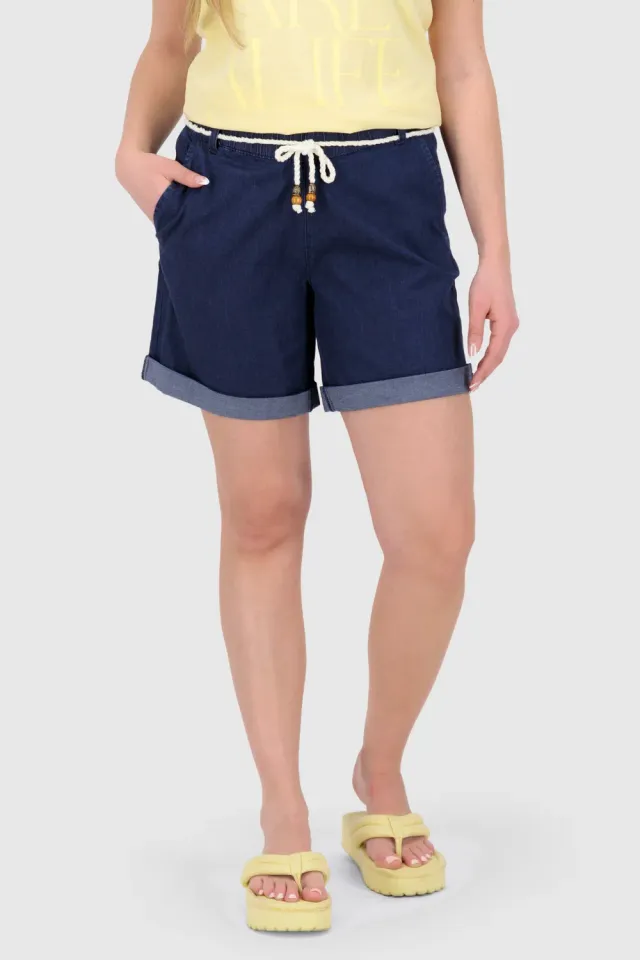 Alife & Kickin CristinaAK A Jeansshorts Dunkelblau Denim