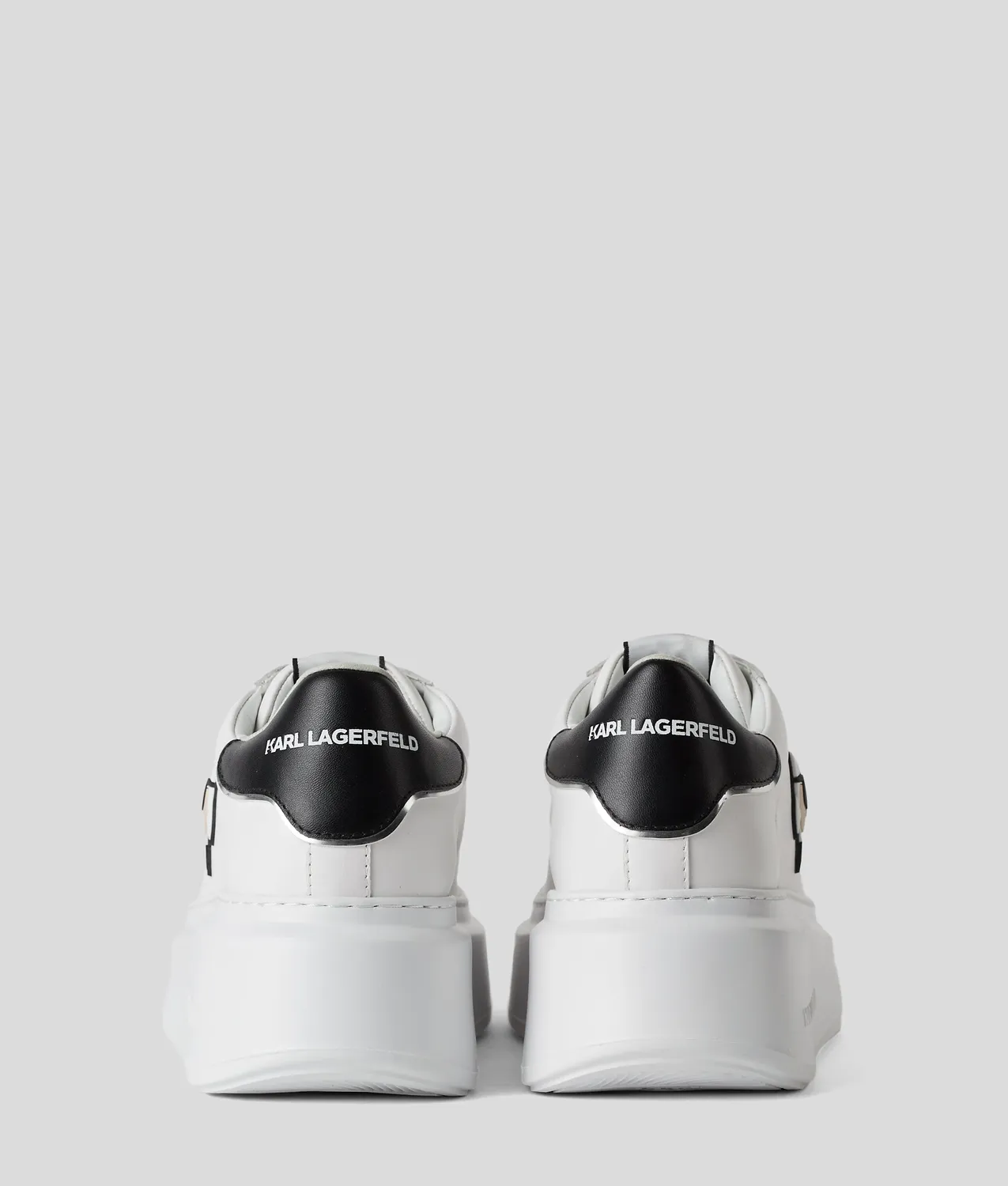 Karl Lagerfeld Ikon NFT Kapri Sneaker Schnürer weiß