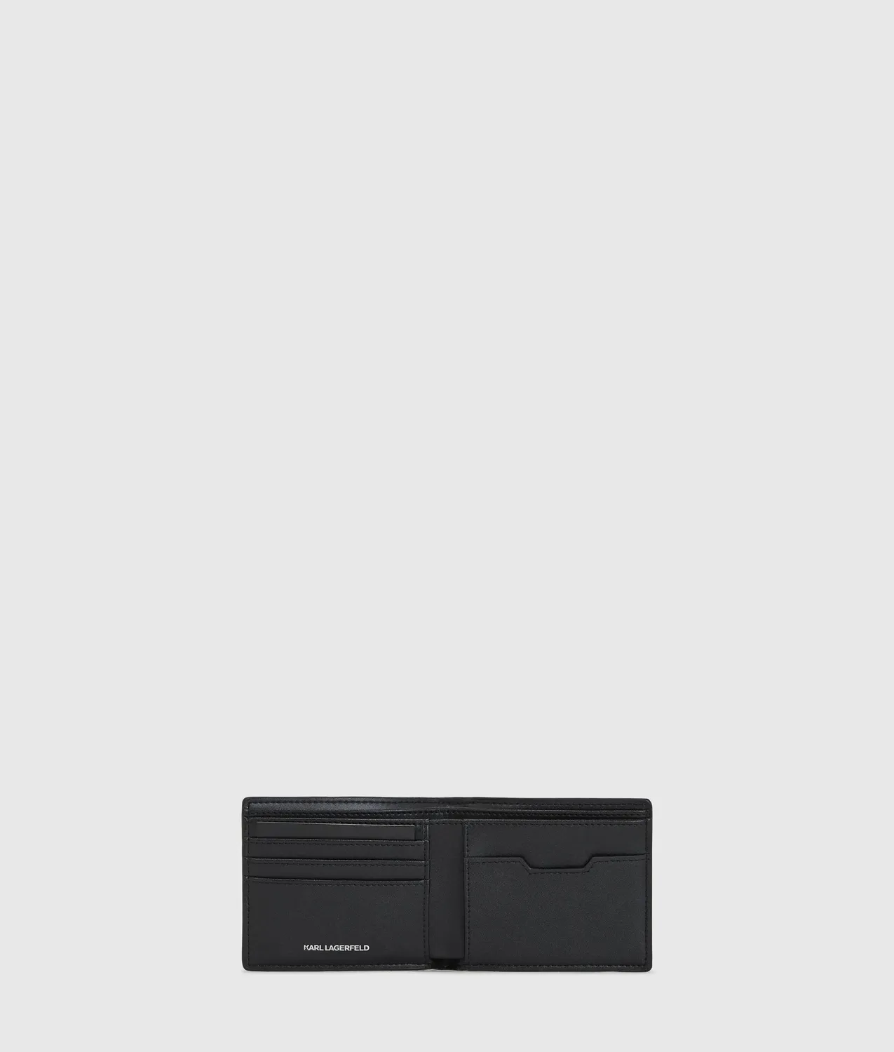 Karl Lagerfeld K/Monogram Geldbörse Leder Bifold Einheitsgrösse