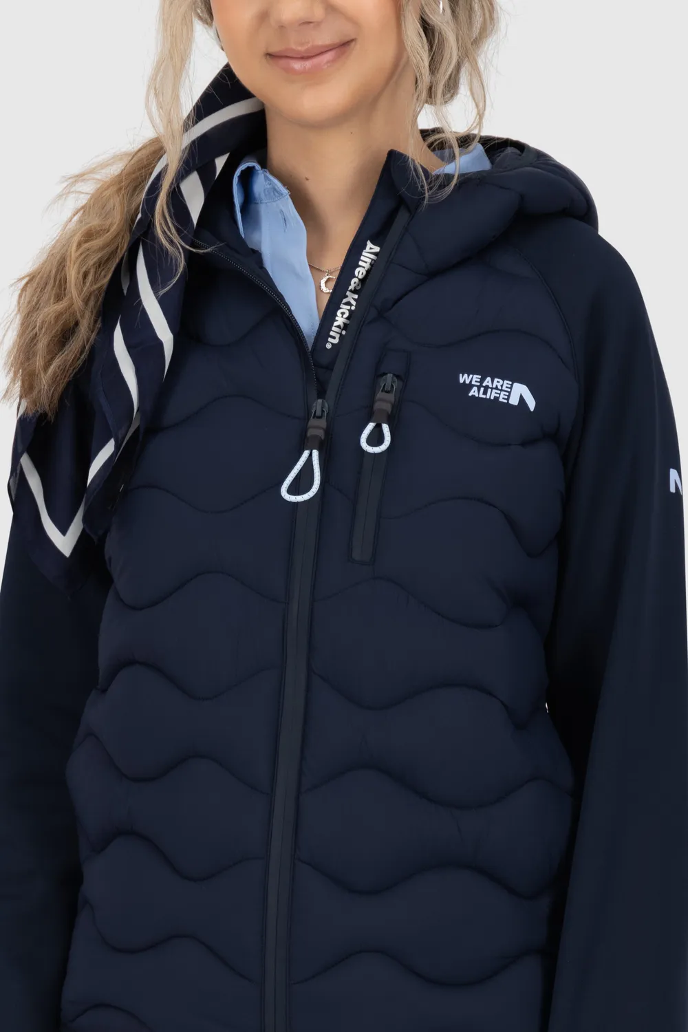 Alife & Kickin ArwenAK A Hybridjacke Dunkelblau Damen