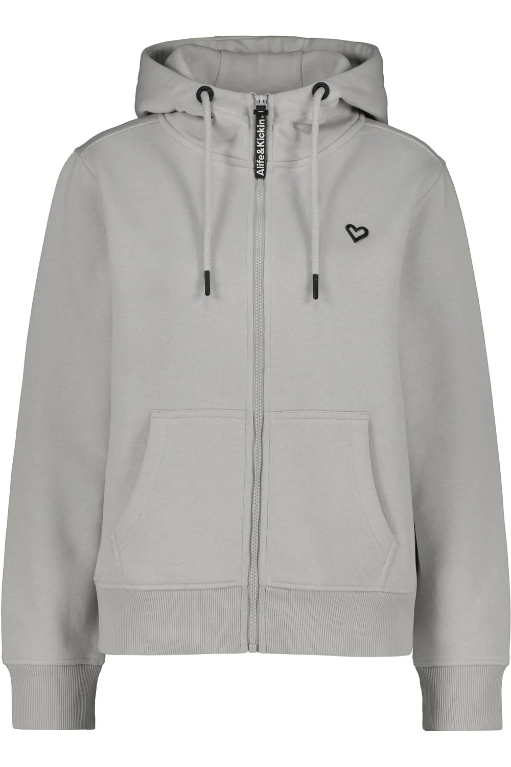 Alife & Kickin BarbaraAK A Sweatjacke Grau Damen Kapuze