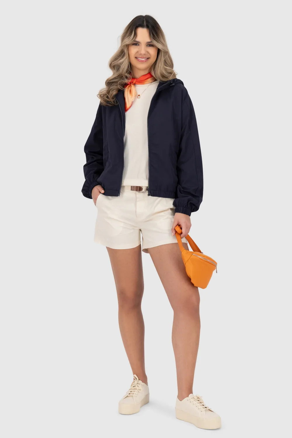 Alife & Kickin JovanaAK A Jacke dunkelblau leicht