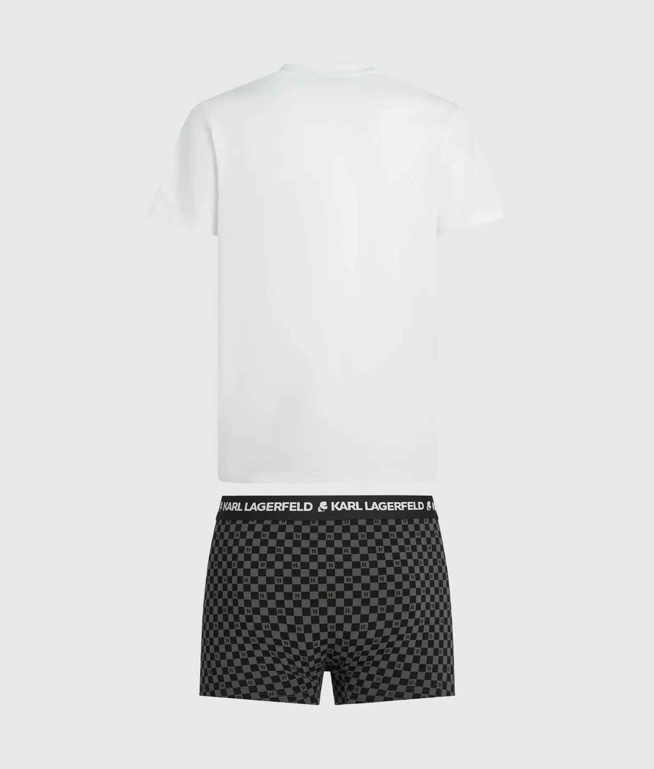 Karl Lagerfeld Logo Pyjama Set T-Shirt + Shorts Geschenkbox