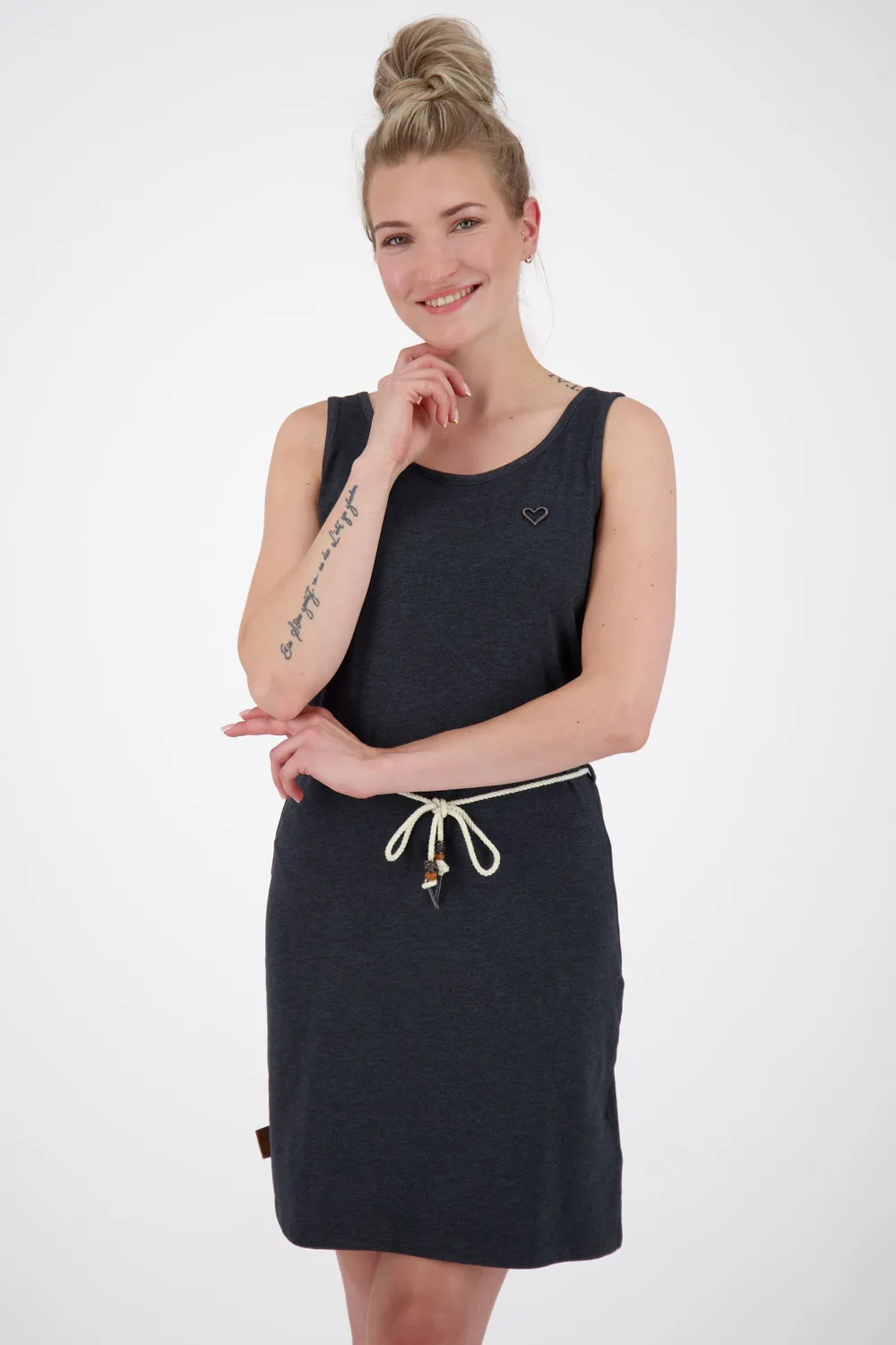 Alife & Kickin JenniferAK A Kleid Schwarz Damen Kurz