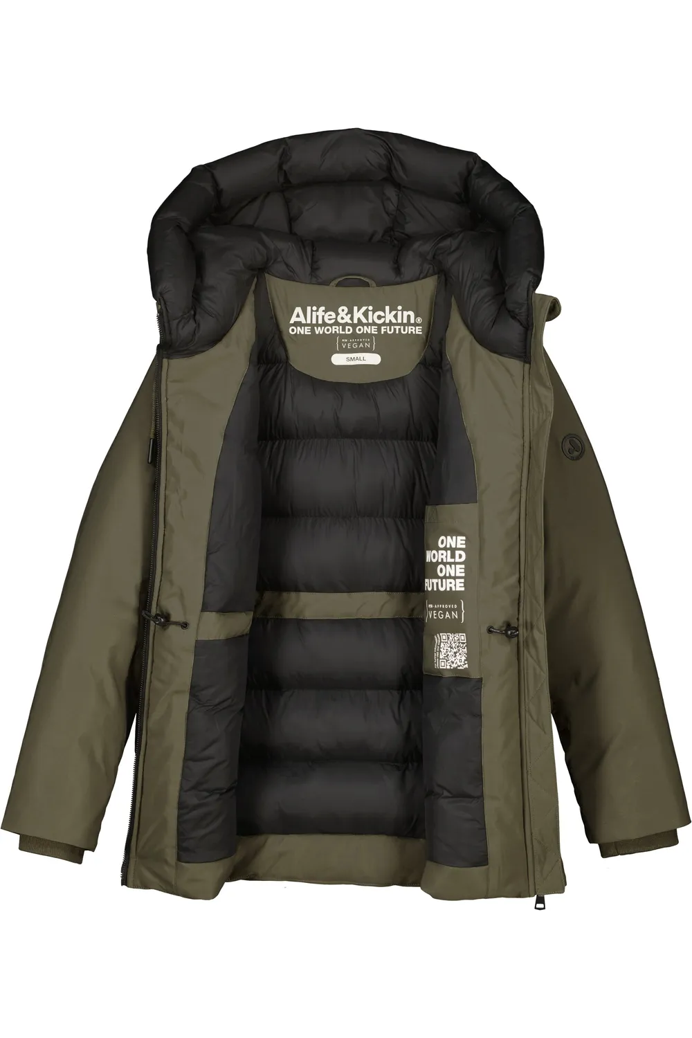 Alife & Kickin CicelyAK A Jacke Dunkelgrün Winter