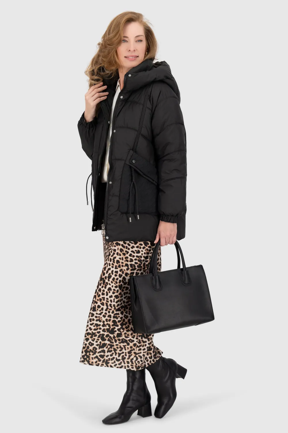 Alife & Kickin GlorianaAK A Puffer Jacket Schwarz Winter