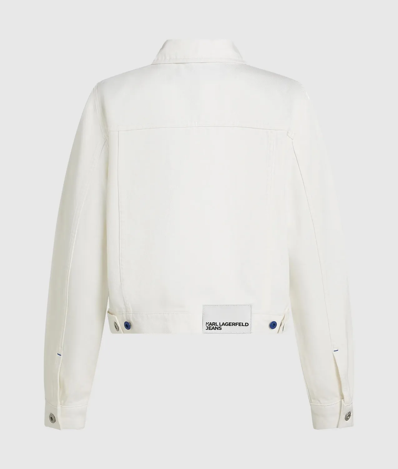 Karl Lagerfeld KL Jeans weiße Jeansjacke Regular
