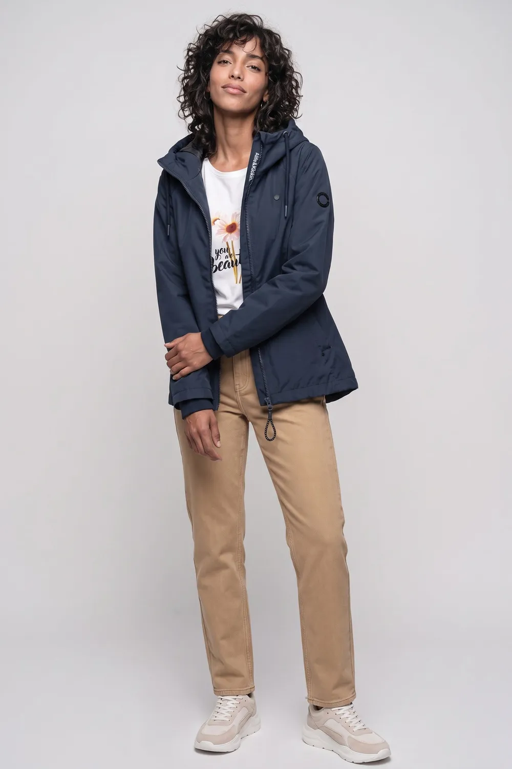 Alife & Kickin LilouAK A Jacket long Jacke Dunkelblau