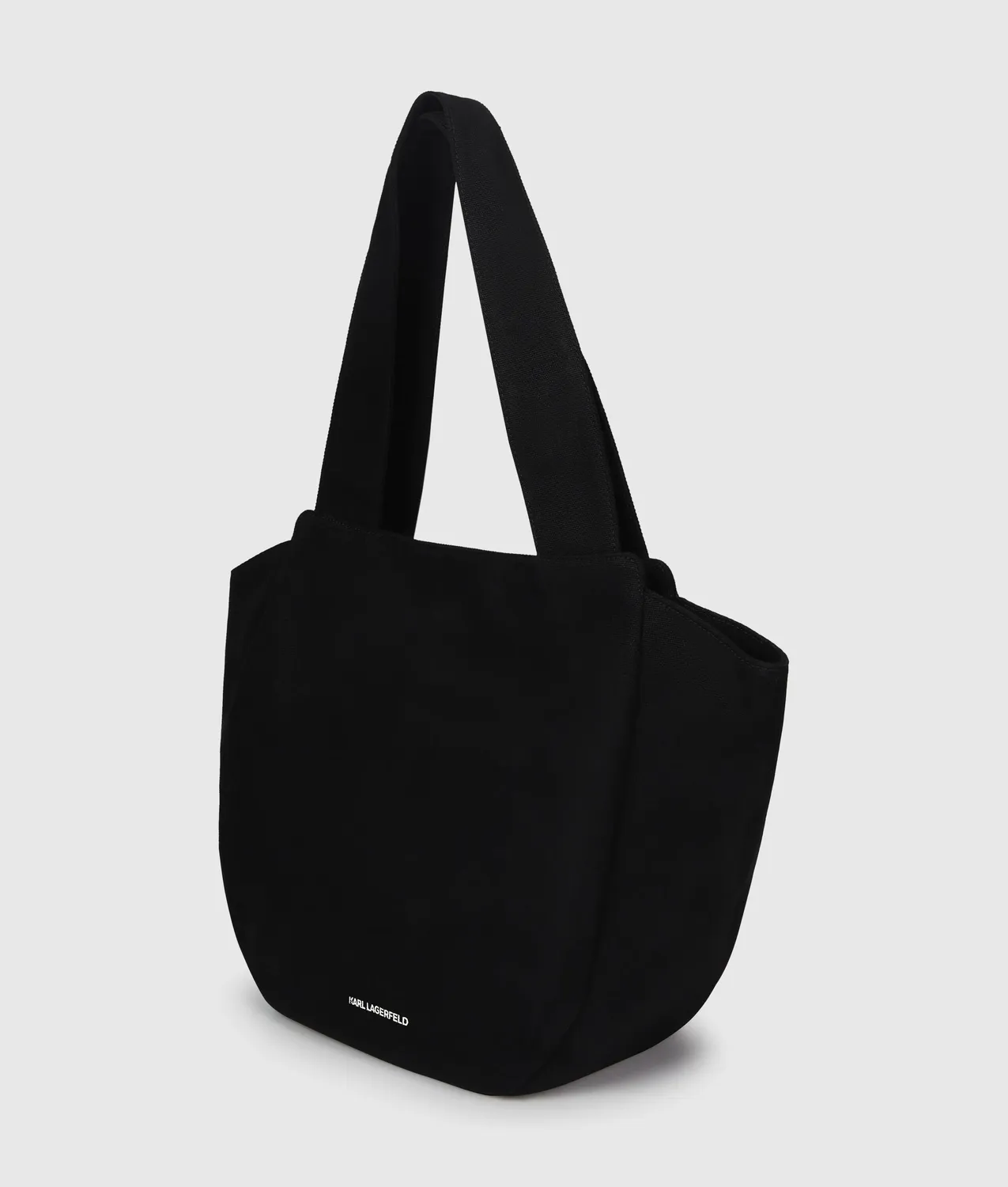 Karl Lagerfeld K/Signature Shopper Ruffle Baumwolle