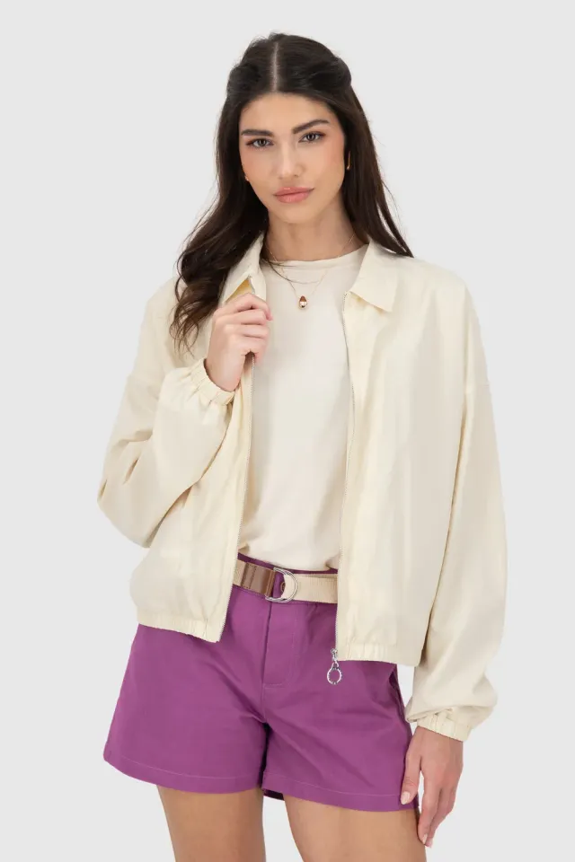 Alife & Kickin BlairAK A Jacke beige Damen-Steppoptik