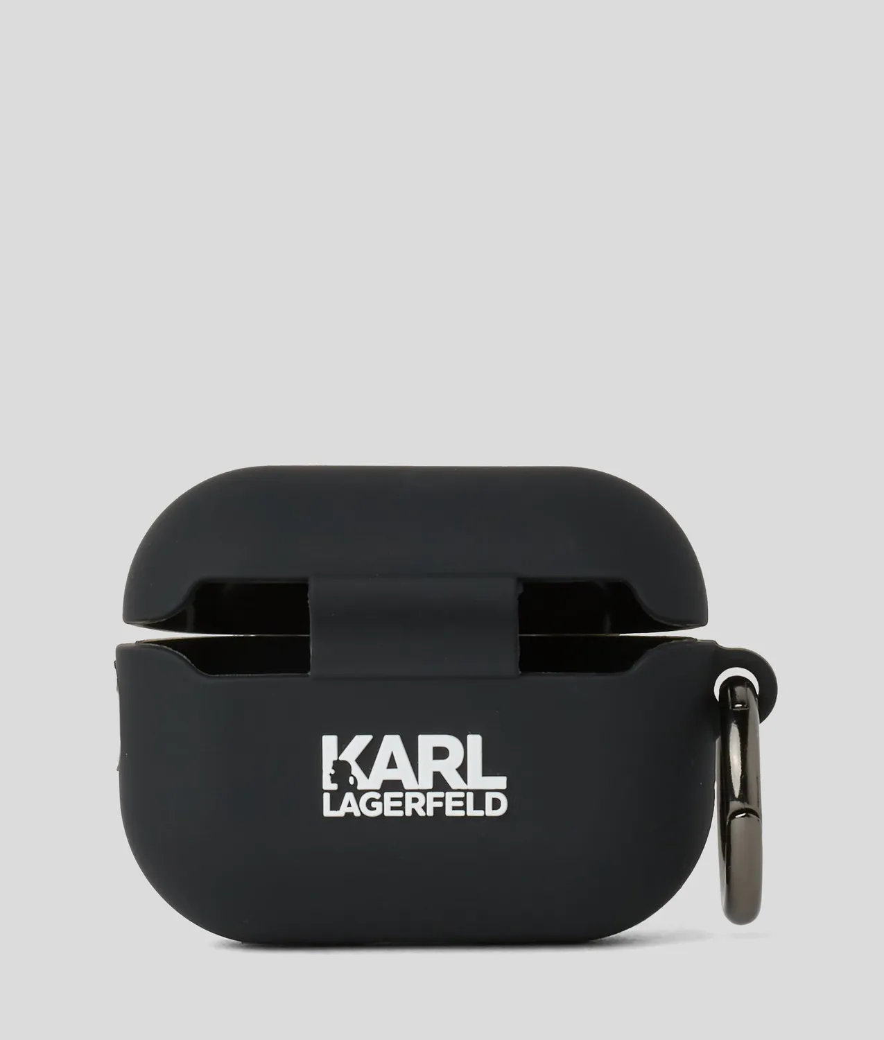 Karl Lagerfeld Ikon AirPods 3 Case schwarz Clip