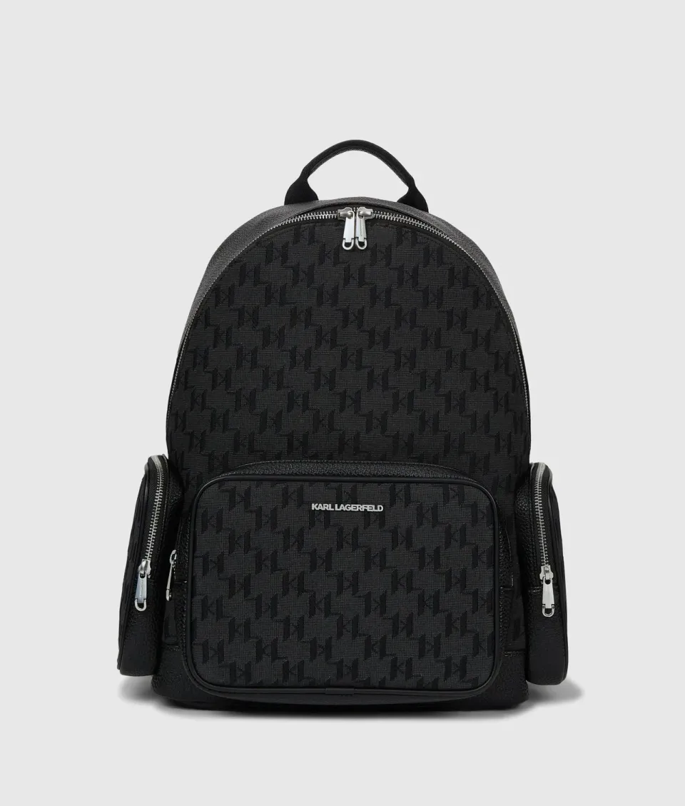 Karl Lagerfeld K/Monogram Jacquard Rucksack One Size
