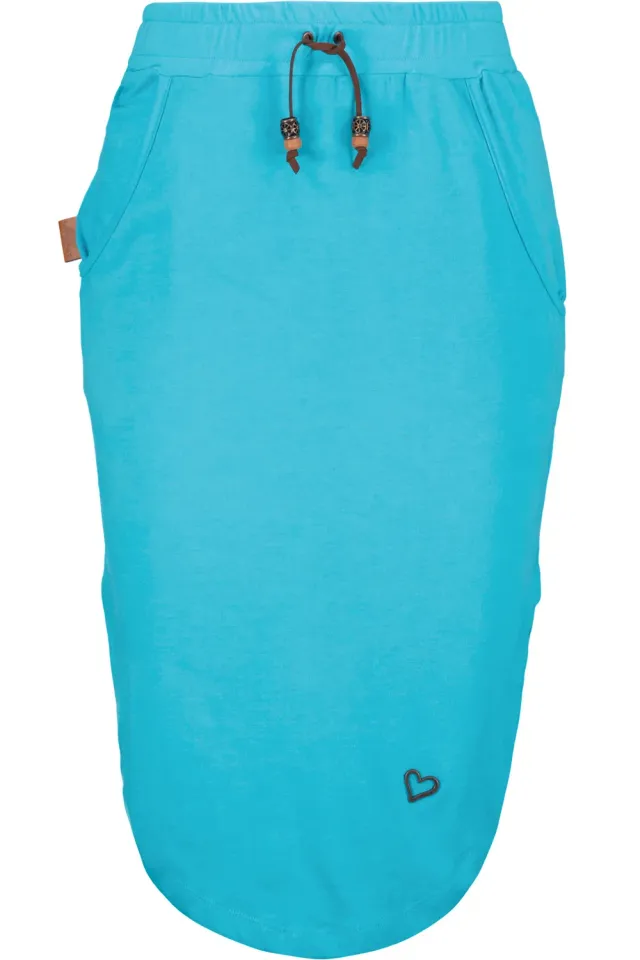 Alife & Kickin HollyAK Skirt Rock Blau Sweat kurz
