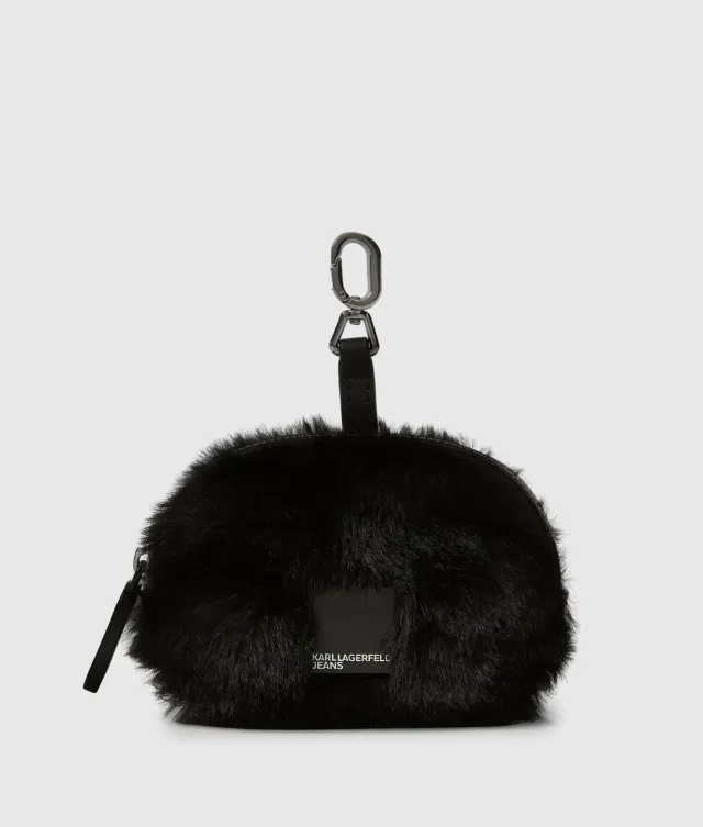 Karl Lagerfeld KL Jeans Box Logo Mini-Tasche Plüsch