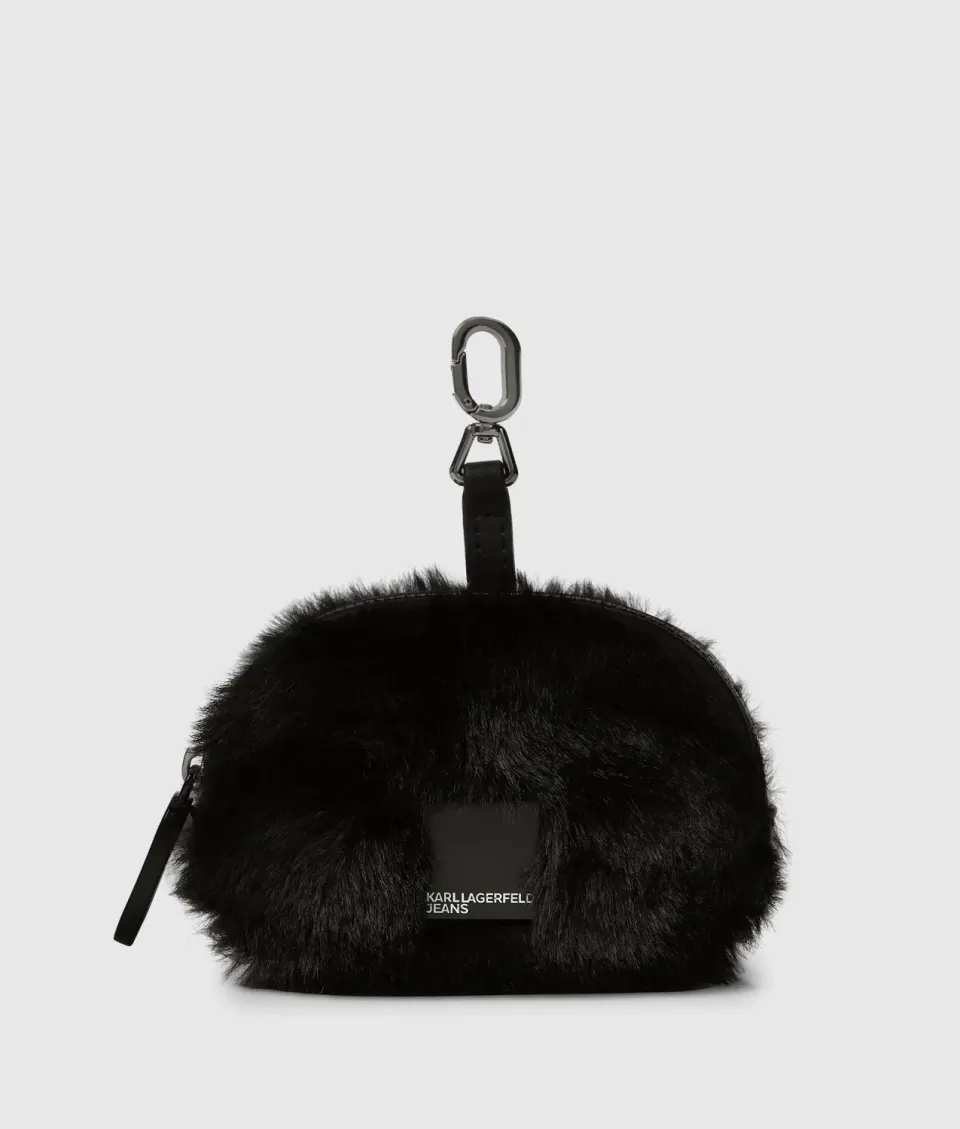 Karl Lagerfeld KL Jeans Box Logo Mini-Tasche Plüsch