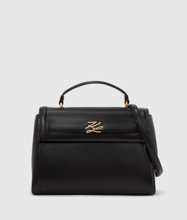 Karl Lagerfeld K/Autograph Henkeltasche Leder