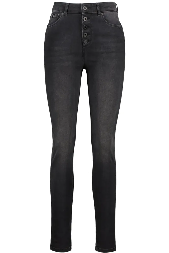 Alife & Kickin LeonoraAK DNM Q Skinnyjeans Damen schwarz elastisch