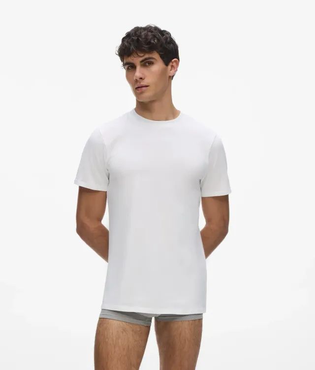 Karl Lagerfeld Logo T-Shirt 2er Pack leicht
